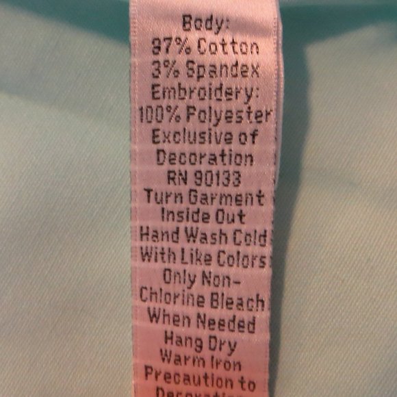 Quacker Factory Womens Light Weight Jacket Turquois Color Sewn Designs Size 2XL - Picture 9 of 9